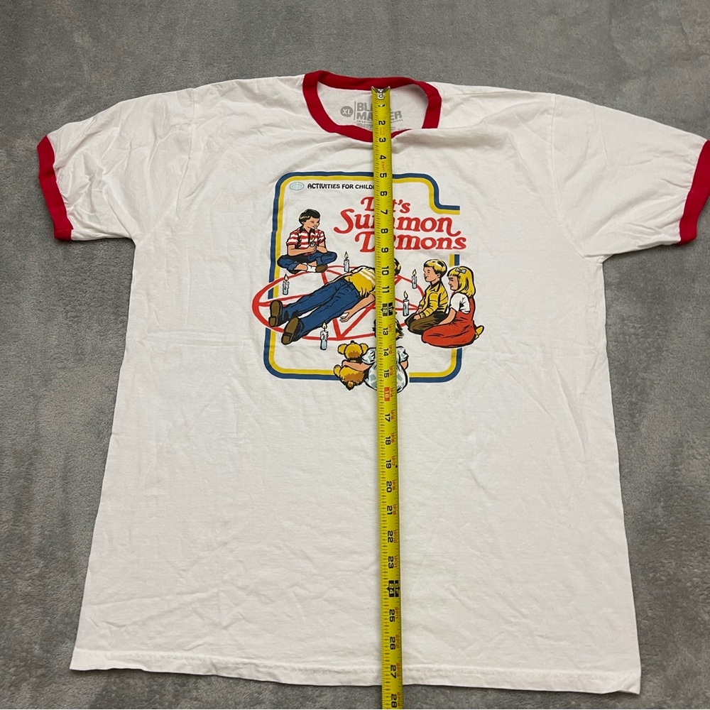 Steven Rhodes Men T Shirt Activities For Children Lets Summon Demons Tee Size XL - Picture 4 of 7